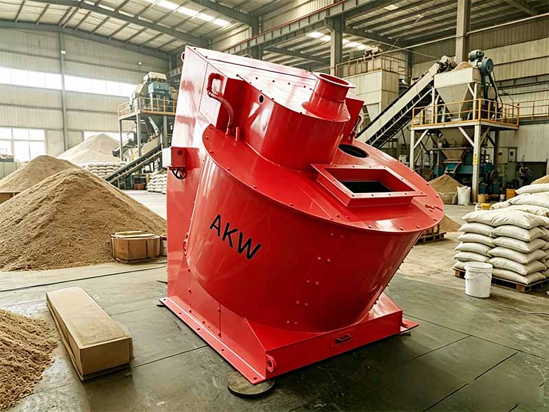 Смеситель для огнеупорного бетона AKW RV19 1000 л | Идеальный Наклонный Интенсивный Смеситель, Экспортированный В Индию Для Производства Неформованных Огнеупорных Материалов
