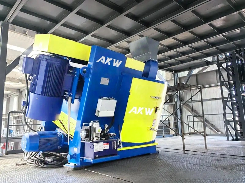 Наклонный Интенсивный Гранулятор AKW Для Стекольной Промышленности